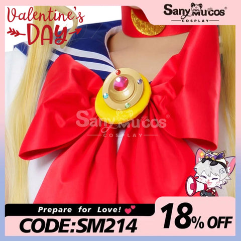 【In Stock】Anime Sailor Moon Cosplay Usagi Tsukino Battle Suit Costume Premium Edition Costumes