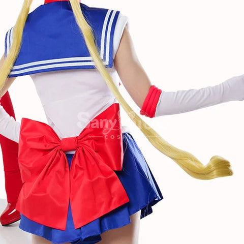 【In Stock】Anime Sailor Moon Cosplay Usagi Tsukino Battle Suit Costume Premium Edition Costumes