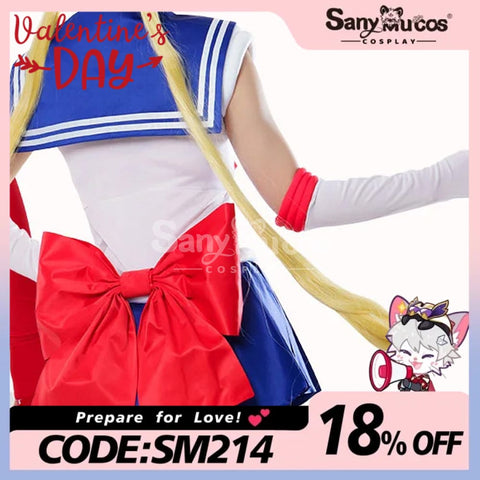 【In Stock】Anime Sailor Moon Cosplay Usagi Tsukino Battle Suit Costume Premium Edition Costumes