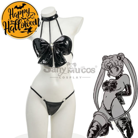 【In Stock】Anime Sailor Moon Cosplay Usagi Tsukino Bikini Swimsuit Costume Costumes