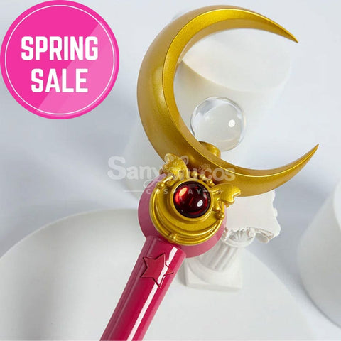 【In Stock】Anime Sailor Moon Cosplay Usagi Tsukino Transformation Rod Prop