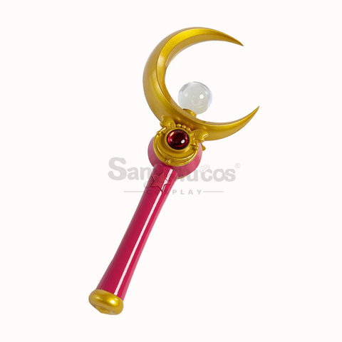 【In Stock】Anime Sailor Moon Cosplay Usagi Tsukino Transformation Rod Prop