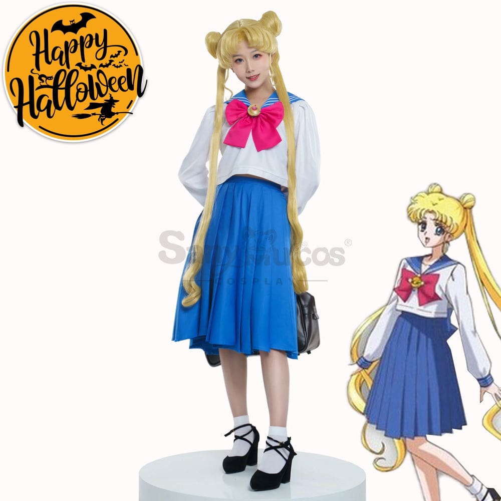 【In Stock】Anime Sailor Moon Cosplay Usagi Tsukino Uniform Costume Costumes