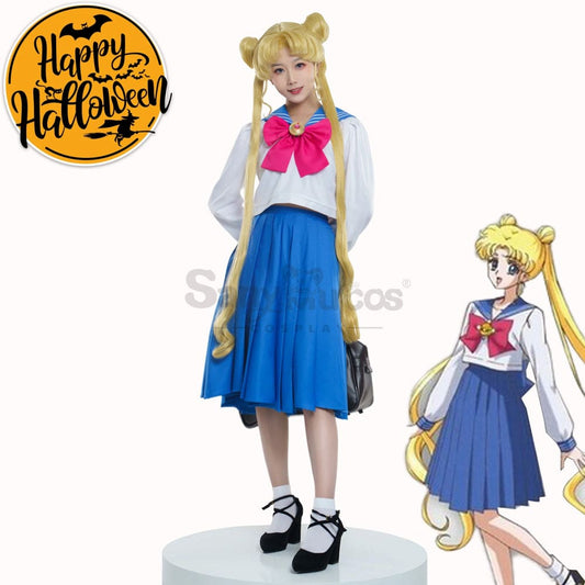 【In Stock】Anime Sailor Moon Cosplay Usagi Tsukino Uniform Costume Costumes 1000