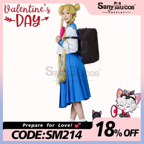 【In Stock】Anime Sailor Moon Cosplay Usagi Tsukino Uniform Costume Costumes