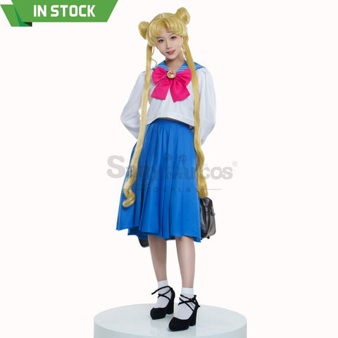 【In Stock】Anime Sailor Moon Cosplay Usagi Tsukino Uniform Costume Costumes