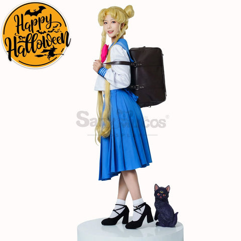 【In Stock】Anime Sailor Moon Cosplay Usagi Tsukino Uniform Costume Costumes