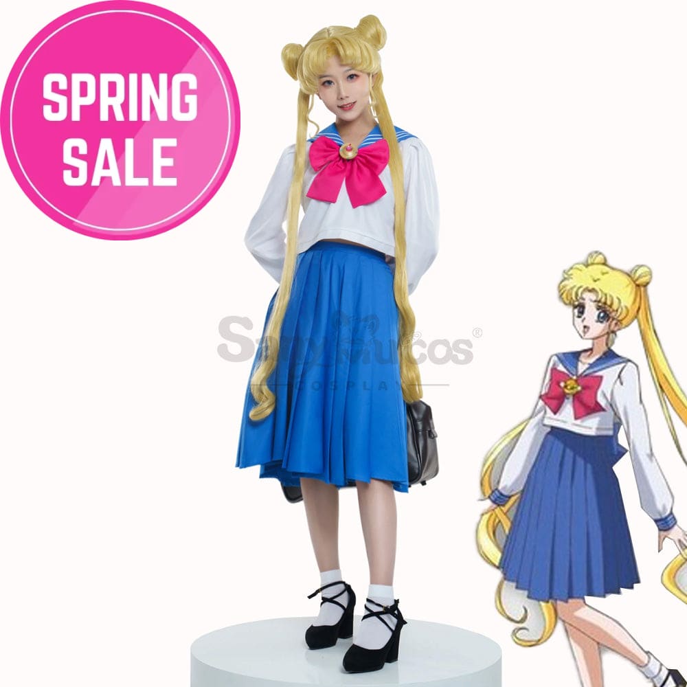 【In Stock】Anime Sailor Moon Cosplay Usagi Tsukino Uniform Costume Costumes