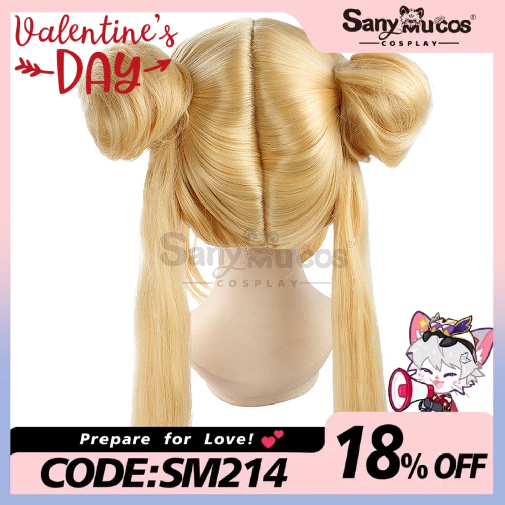 【In Stock】Anime Sailor Moon Cosplay Usagi Tsukino Wig Wigs