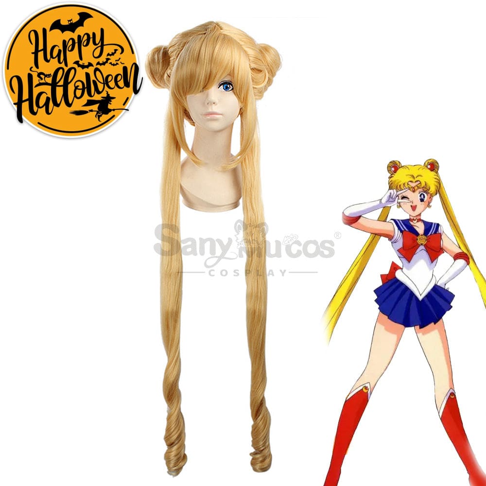 【In Stock】Anime Sailor Moon Cosplay Usagi Tsukino Wig Wigs
