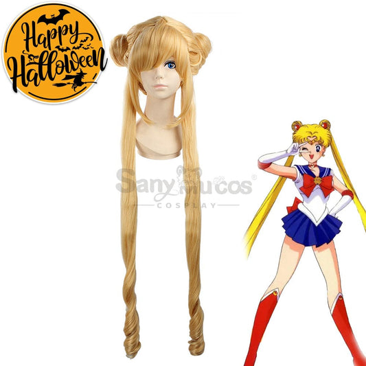 【In Stock】Anime Sailor Moon Cosplay Usagi Tsukino Wig Wigs 1000