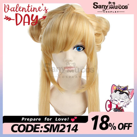 【In Stock】Anime Sailor Moon Cosplay Usagi Tsukino Wig Wigs