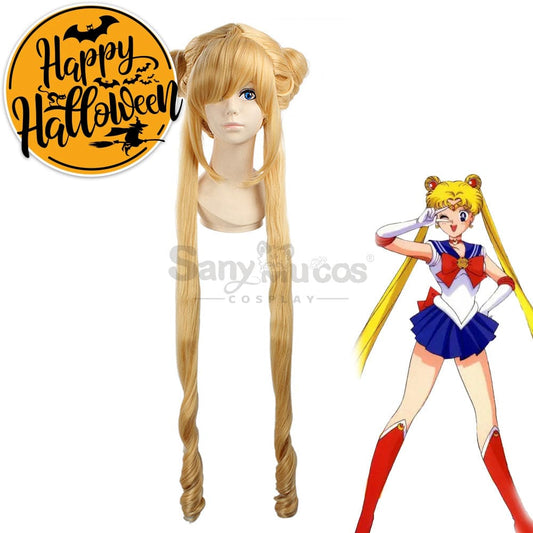 【In Stock】Anime Sailor Moon Cosplay Usagi Tsukino Wig Wigs 1000