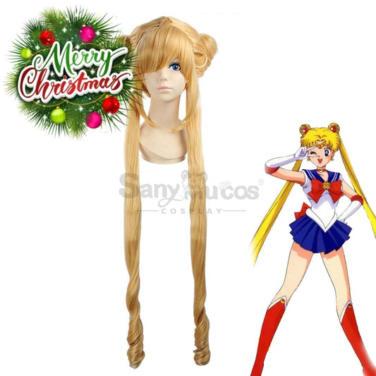 【In Stock】Anime Sailor Moon Cosplay Usagi Tsukino Wig Wigs 1000