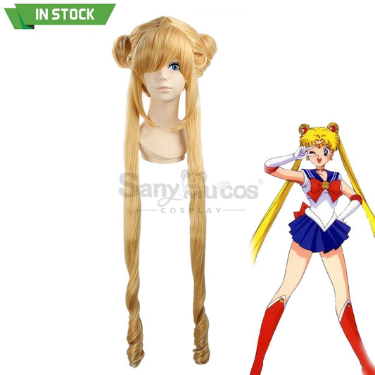 【In Stock】Anime Sailor Moon Cosplay Usagi Tsukino Wig Wigs 1000