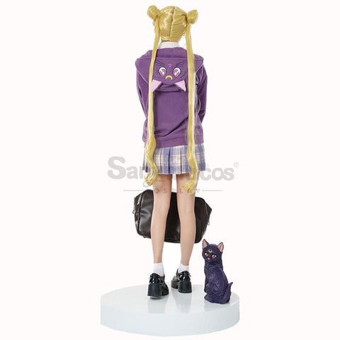 【In Stock】Anime Sailor Moon Cosplay Usagi Tsukino Zipper Hoodie Costume Costumes