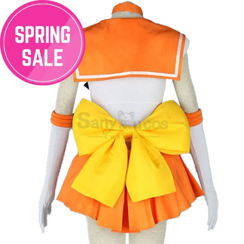 【In Stock】Anime Sailor Moon Cosplay Venus Minako Aino Battle Suit Costume Costumes