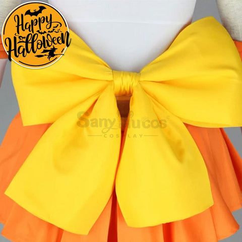 【In Stock】Anime Sailor Moon Cosplay Venus Minako Aino Battle Suit Costume Costumes