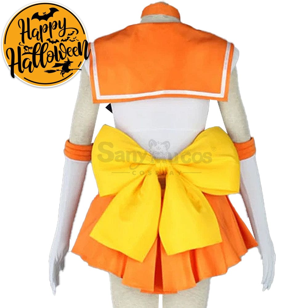 【In Stock】Anime Sailor Moon Cosplay Venus Minako Aino Battle Suit Costume Costumes
