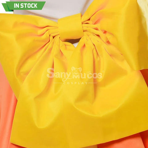 【In Stock】Anime Sailor Moon Cosplay Venus Minako Aino Battle Suit Costume Premium Edition Costumes