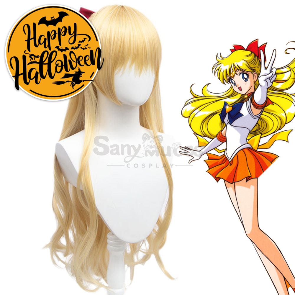 Anime Sailor Moon Cosplay Venus Minako Aino Wig Wigs