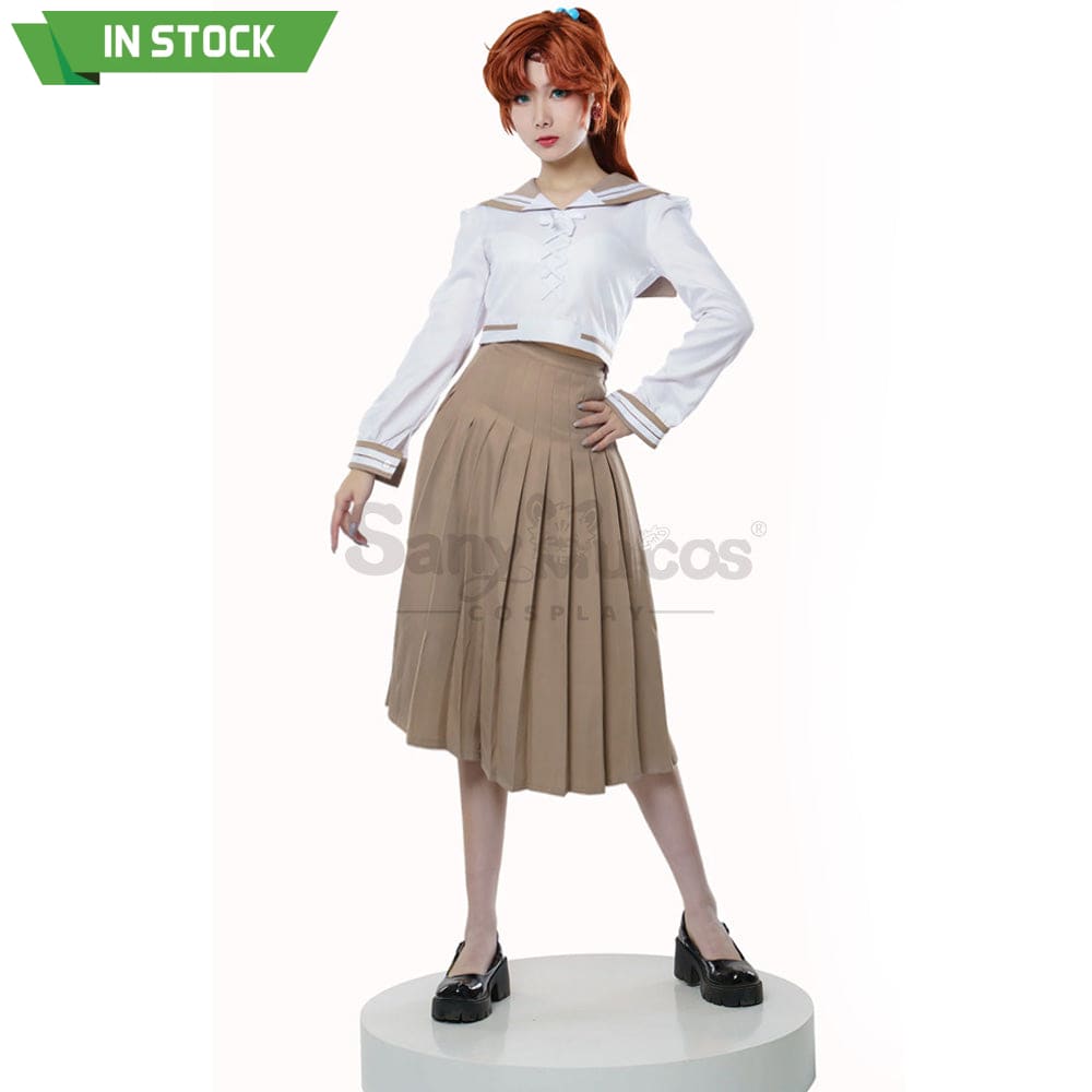 【In Stock】Anime Sailor Moon Crystal Cosplay Jupiter Makoto Kino Uniform Costume Costumes