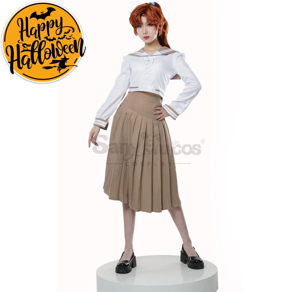 【In Stock】Anime Sailor Moon Crystal Cosplay Jupiter Makoto Kino Uniform Costume Costumes