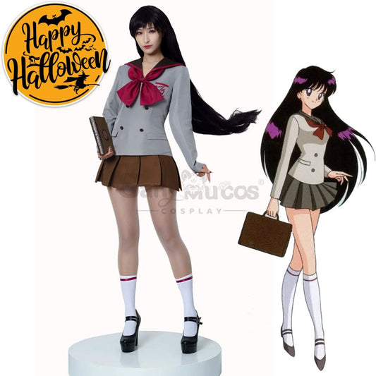 【In Stock】Anime Sailor Moon Crystal Cosplay Mars Rei Hino Uniform Costume Costumes 1000