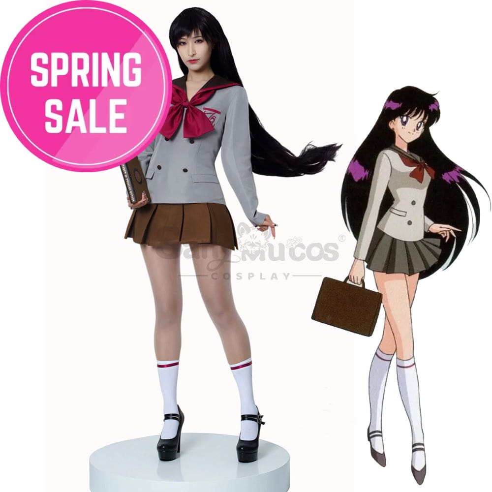 【In Stock】Anime Sailor Moon Crystal Cosplay Mars Rei Hino Uniform Costume Costumes