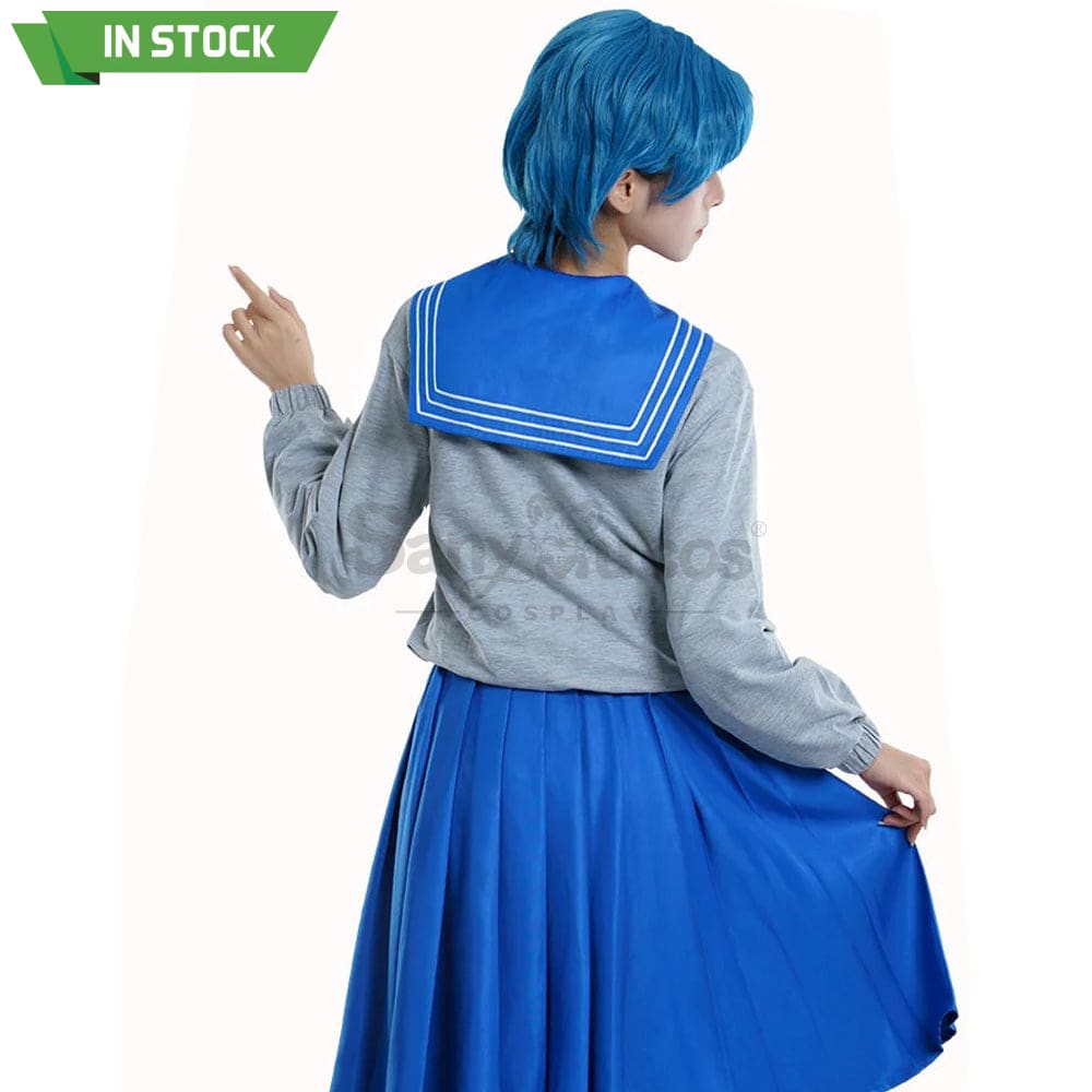 【In Stock】Anime Sailor Moon Crystal Cosplay Mercury Ami Mizuno Uniform Costume Costumes