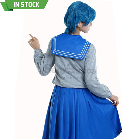 【In Stock】Anime Sailor Moon Crystal Cosplay Mercury Ami Mizuno Uniform Costume Costumes