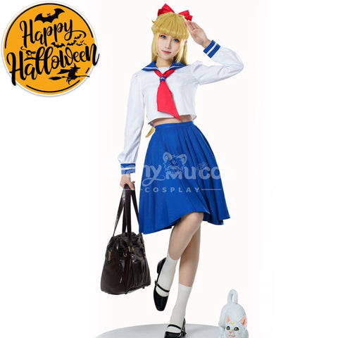 【In Stock】Anime Sailor Moon Crystal Cosplay Venus Minako Aino Uniform Costume Costumes