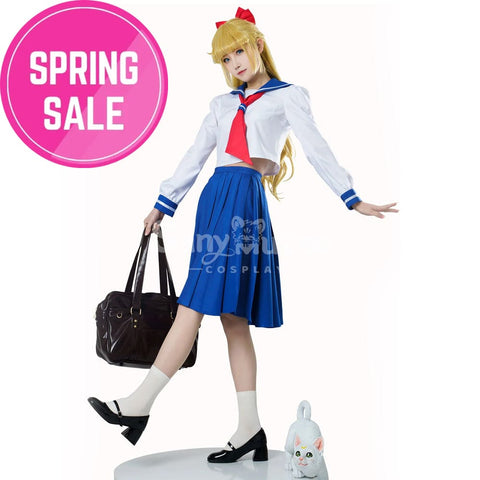 【In Stock】Anime Sailor Moon Crystal Cosplay Venus Minako Aino Uniform Costume Costumes