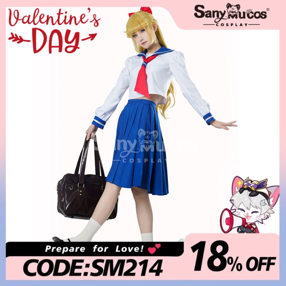 【In Stock】Anime Sailor Moon Crystal Cosplay Venus Minako Aino Uniform Costume Costumes