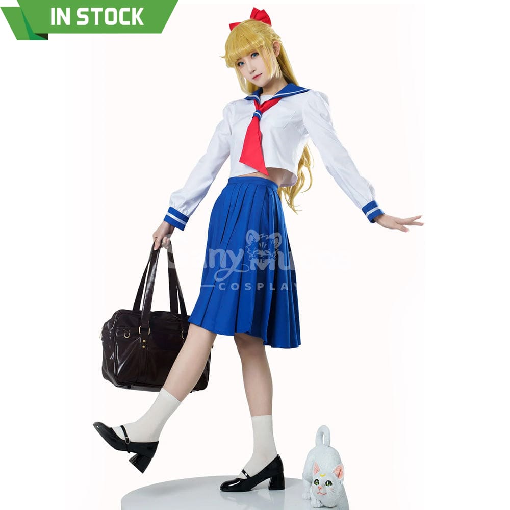 【In Stock】Anime Sailor Moon Crystal Cosplay Venus Minako Aino Uniform Costume Costumes