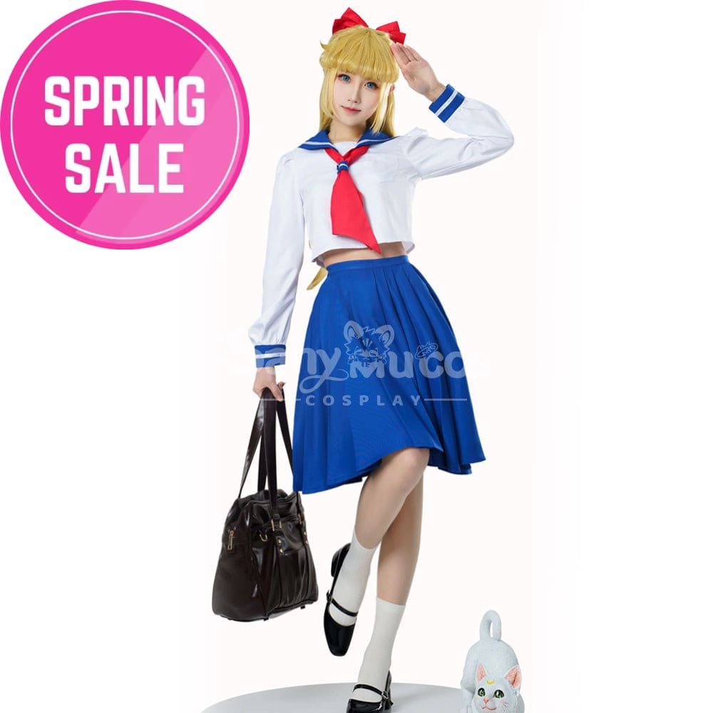 【In Stock】Anime Sailor Moon Crystal Cosplay Venus Minako Aino Uniform Costume Costumes