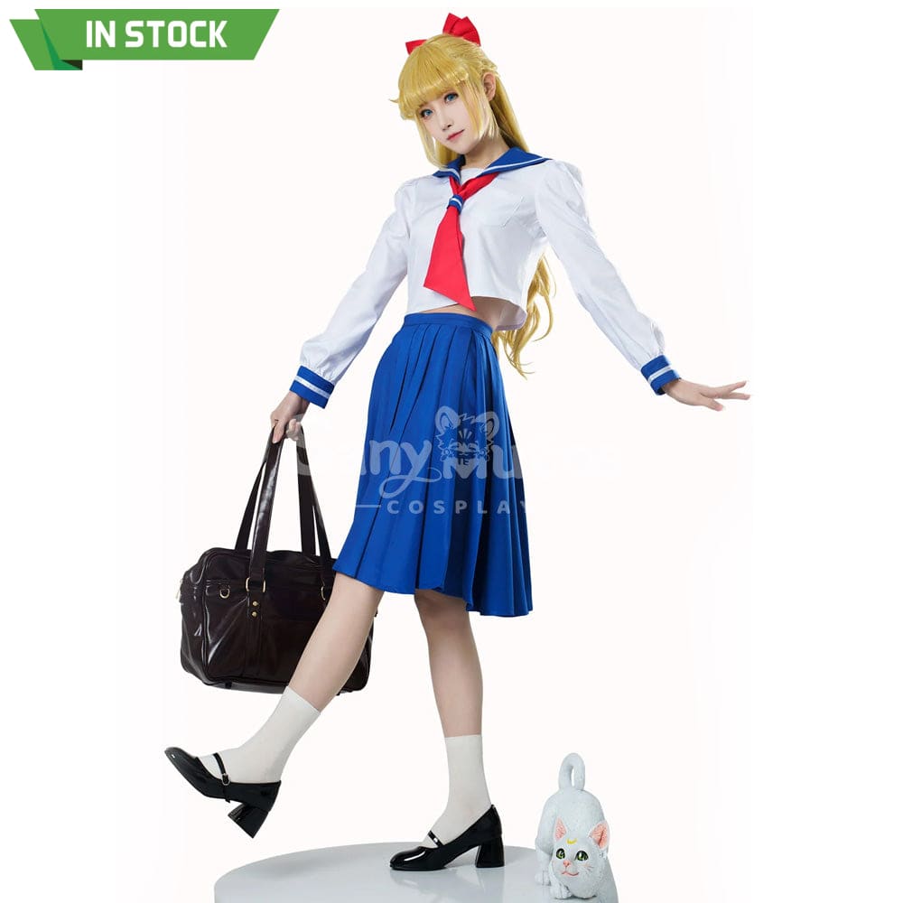 【In Stock】Anime Sailor Moon Crystal Cosplay Venus Minako Aino Uniform Costume Costumes