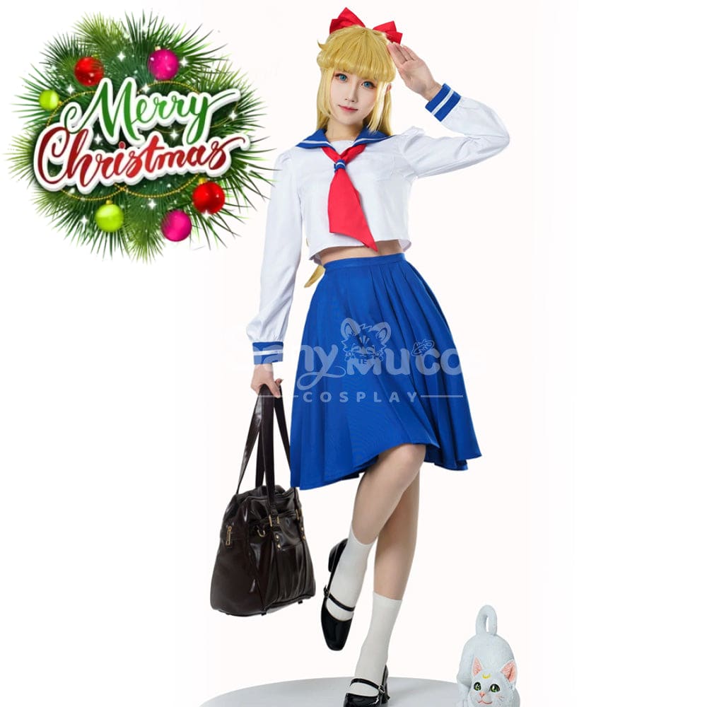 【In Stock】Anime Sailor Moon Crystal Cosplay Venus Minako Aino Uniform Costume Costumes