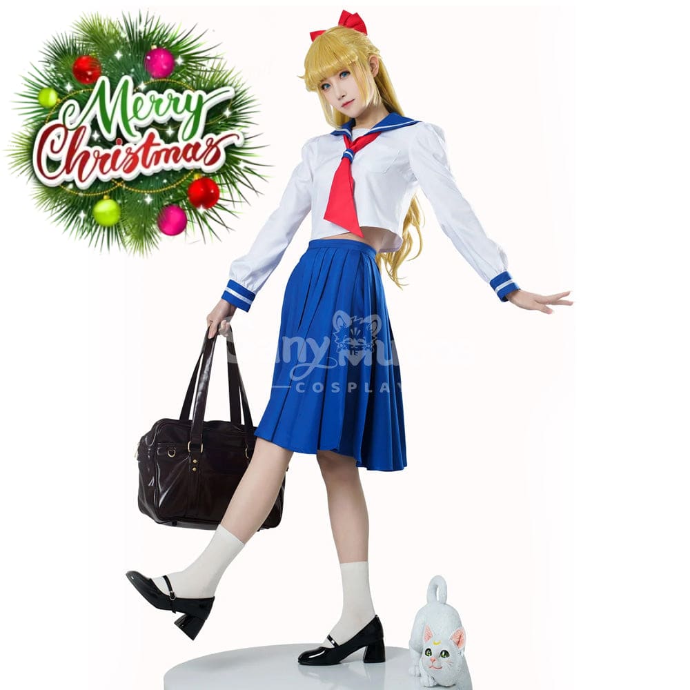 【In Stock】Anime Sailor Moon Crystal Cosplay Venus Minako Aino Uniform Costume Costumes