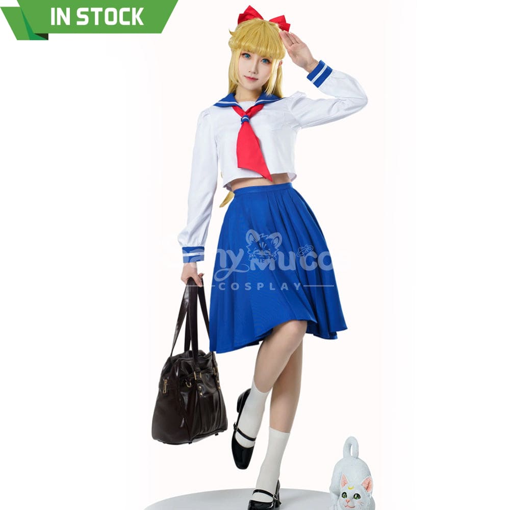 【In Stock】Anime Sailor Moon Crystal Cosplay Venus Minako Aino Uniform Costume Costumes