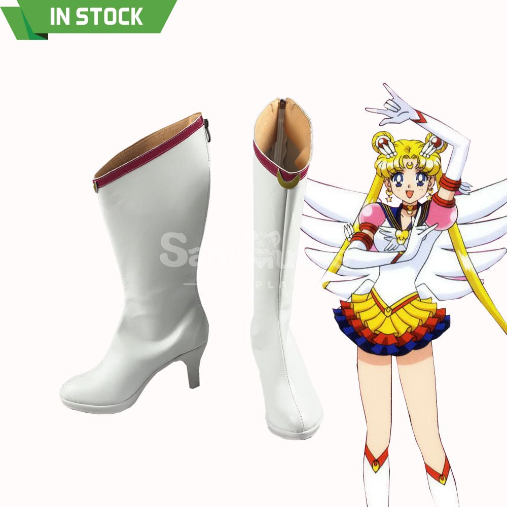 【In Stock】Anime Sailor Moon Eternal Cosplay Usagi Tsukino Shoes Boots
