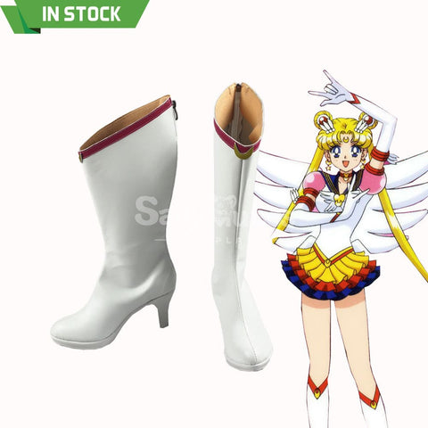 【In Stock】Anime Sailor Moon Eternal Cosplay Usagi Tsukino Shoes Boots