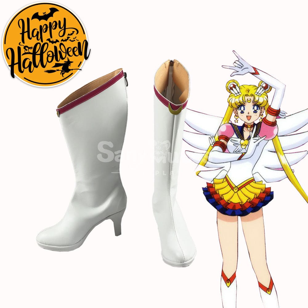 【In Stock】Anime Sailor Moon Eternal Cosplay Usagi Tsukino Shoes Boots