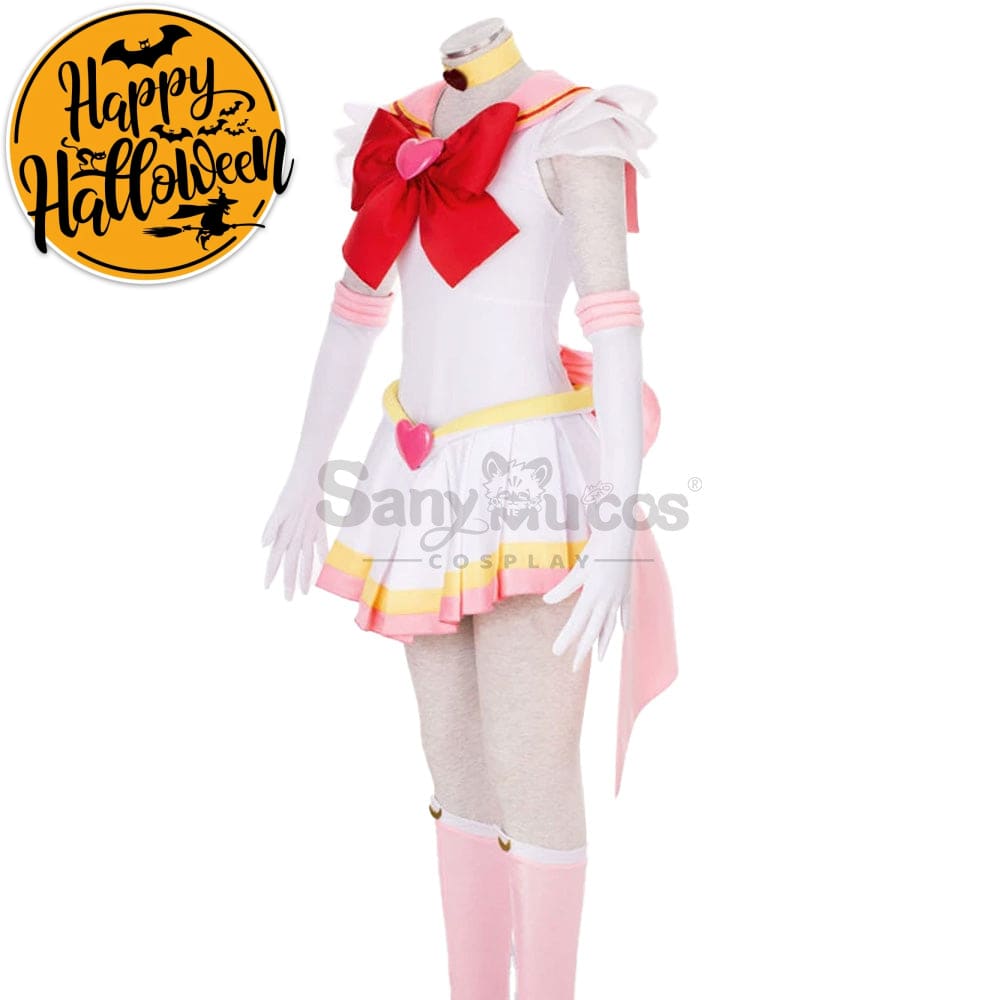 【In Stock】Anime Sailor Moon Supers Cosplay Chibi Chibiusa Tsukino Battle Suit Costume Costumes