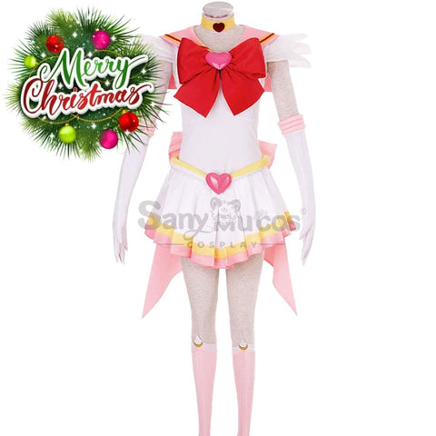 【In Stock】Anime Sailor Moon Supers Cosplay Chibi Chibiusa Tsukino Battle Suit Costume Costumes