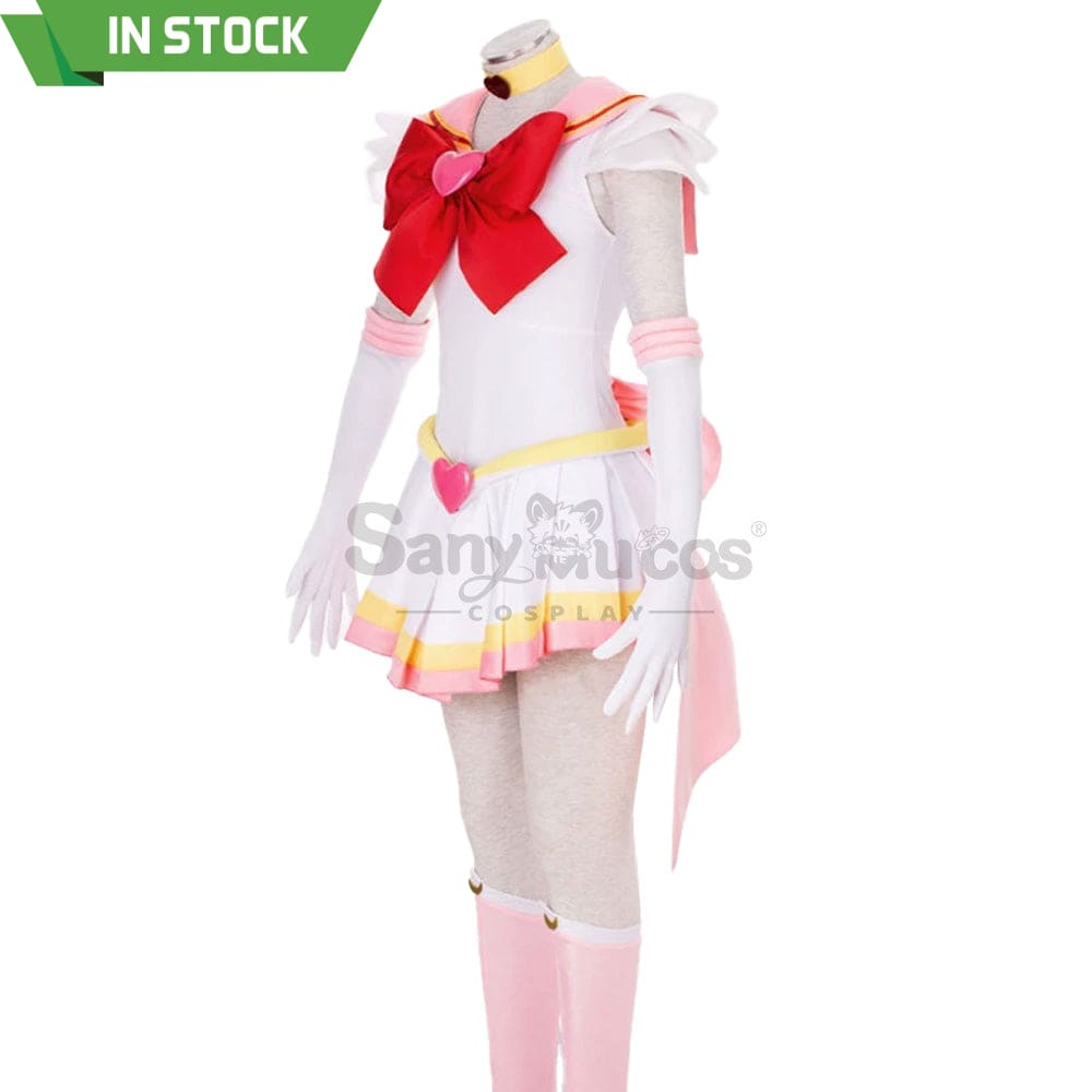 【In Stock】Anime Sailor Moon Supers Cosplay Chibi Chibiusa Tsukino Battle Suit Costume Costumes