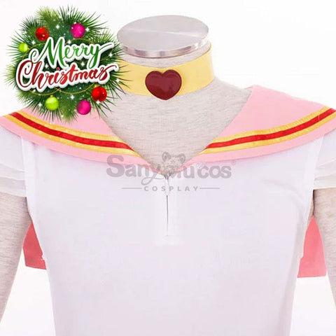 【In Stock】Anime Sailor Moon Supers Cosplay Chibi Chibiusa Tsukino Battle Suit Costume Costumes