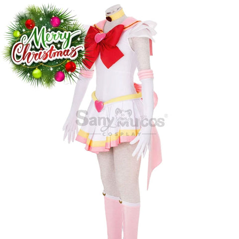 【In Stock】Anime Sailor Moon Supers Cosplay Chibi Chibiusa Tsukino Battle Suit Costume Costumes