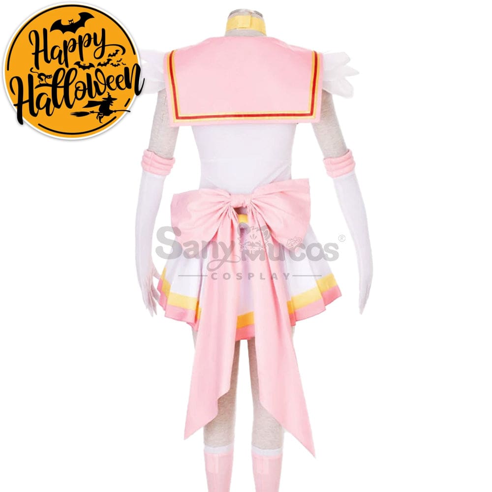 【In Stock】Anime Sailor Moon Supers Cosplay Chibi Chibiusa Tsukino Battle Suit Costume Costumes