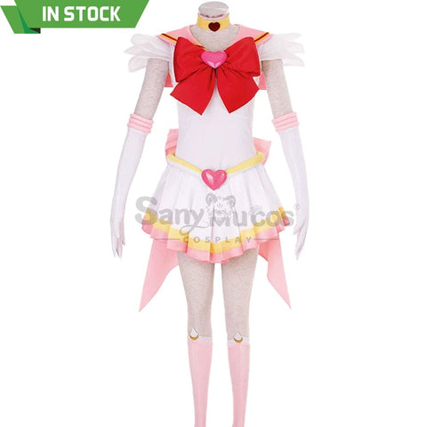 【In Stock】Anime Sailor Moon Supers Cosplay Chibi Chibiusa Tsukino Battle Suit Costume Costumes